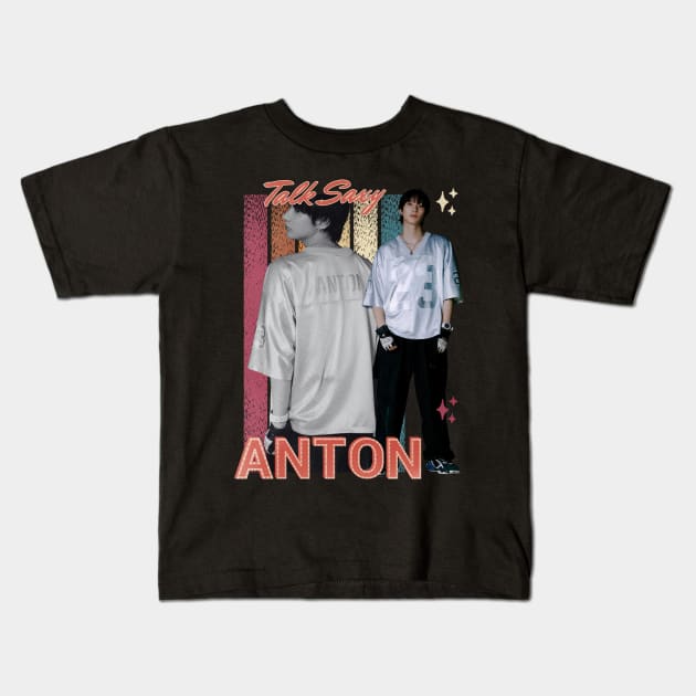 Talk Saxy Anton RIIZE Kids T-Shirt by wennstore